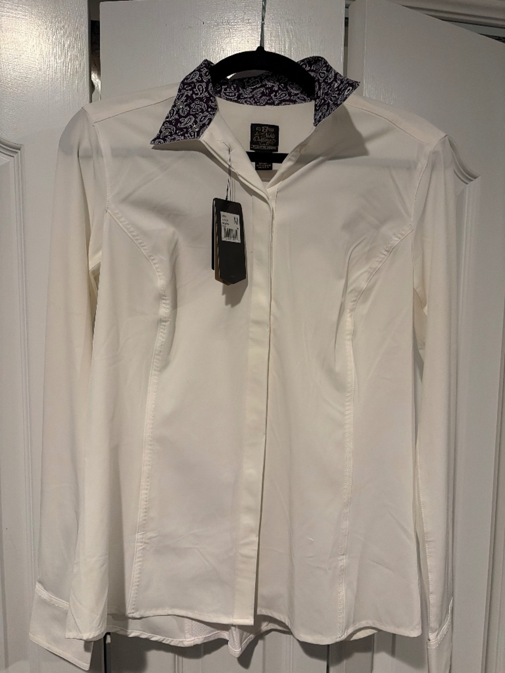 Noble outfitters women’s equestrian show shirt